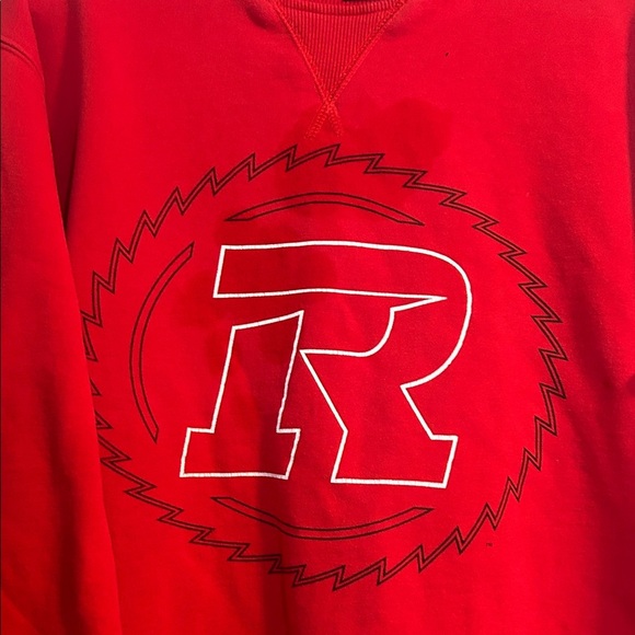 New Era Red Crewneck Men's Sweater - Picture 8 of 10